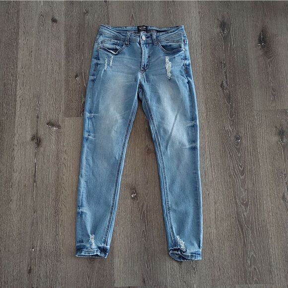 Iris Jeans Distressed Skinny Jeans Size 5 - Picture 1 of 9